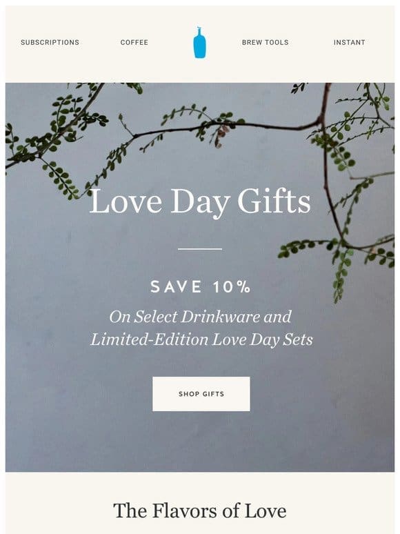 Shop Love Day Gifts: 10% Off Select Items