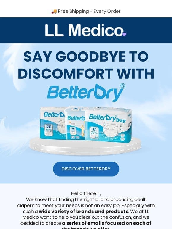 Shop by brand: Introducing BetterDry