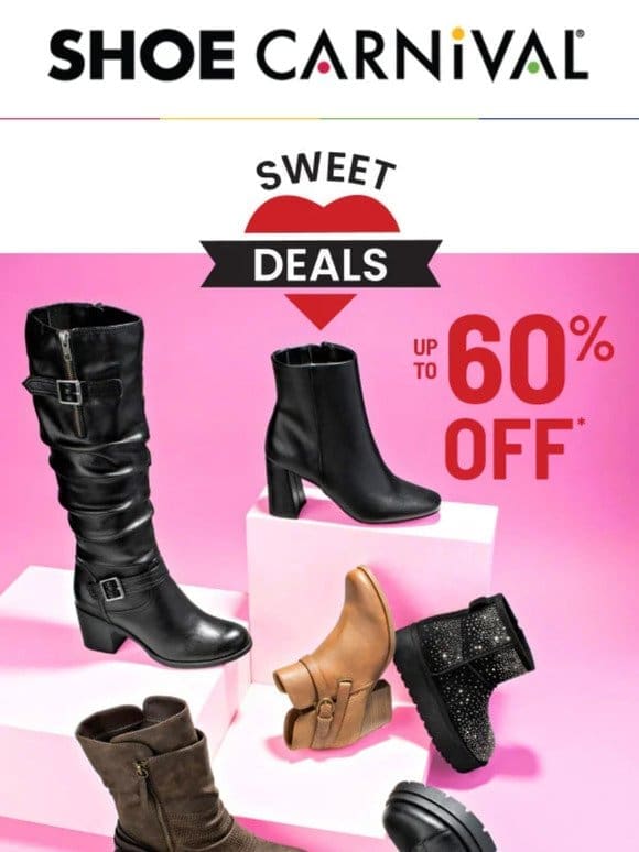 Shop the boot bonanza NOW!