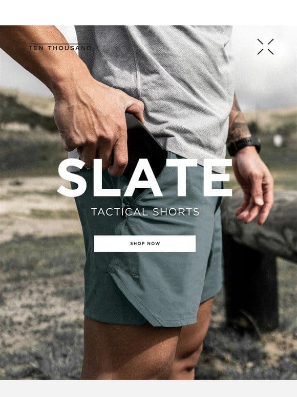 Slate Tactical Shorts Are Back