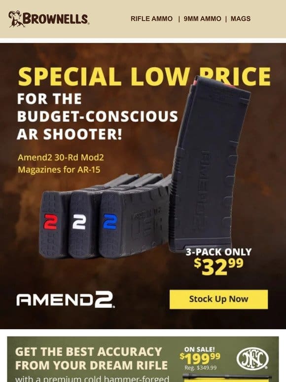 Special Price! Amend2 30-rd AR-15 mags