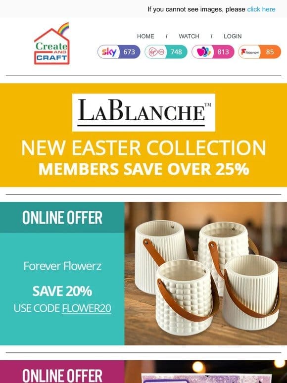 Start your week off with LaBlanche’s NEW Easter collection