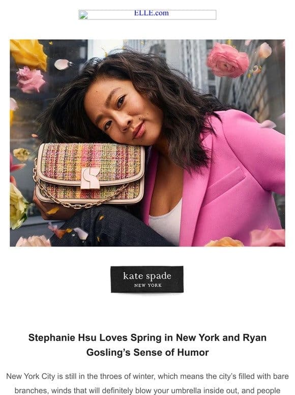 Stephanie Hsu Loves Spring in New York and Ryan Gosling’s Sense of Humor