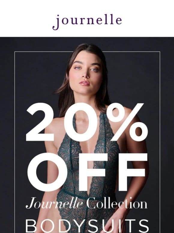 TODAY ONLY: 20% Off Bodysuits