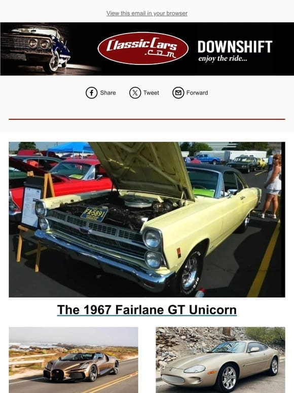 The 1967 Fairlane GT Unicorn