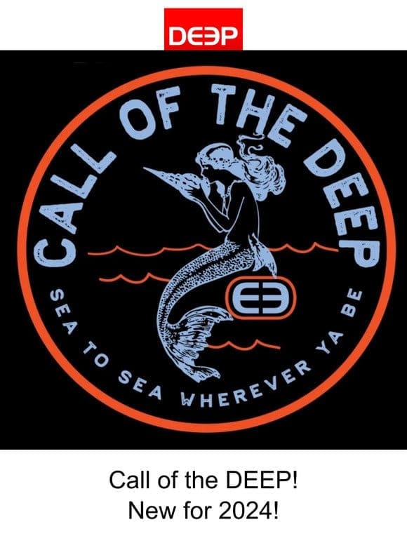 The Call of the DEEP – get the Latest Design from DEEP Ocean Apparel!