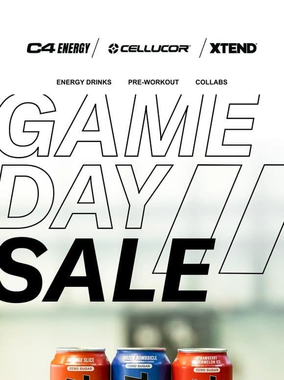 The Game Day Sale is Here!