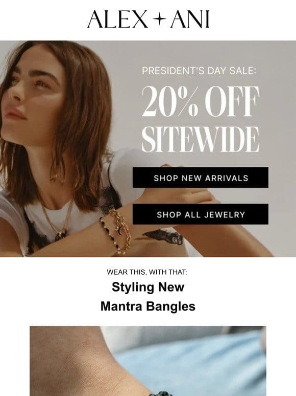 The President’s Day Sitewide Sale is ON