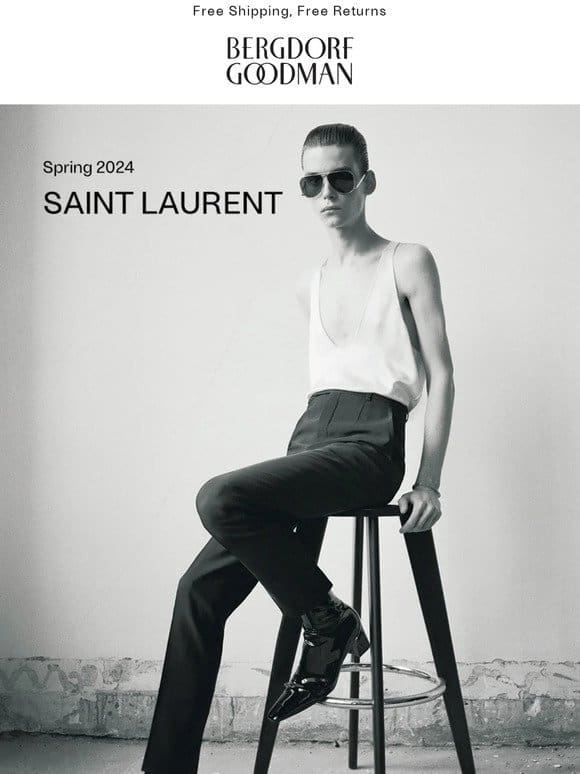 The Sensual Cool of SAINT LAURENT