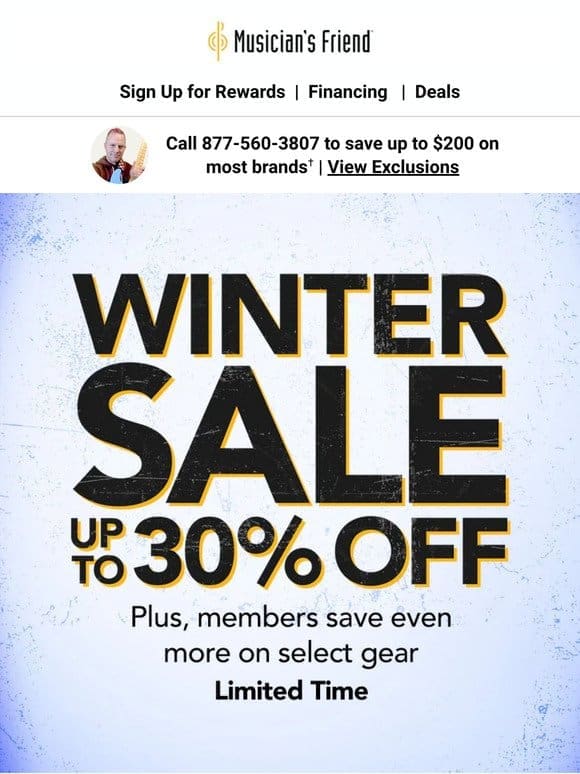 The Winter Sale ends TODAY