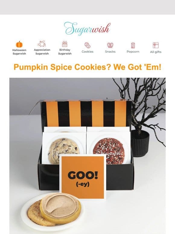 The crumb-iest Halloween gift?