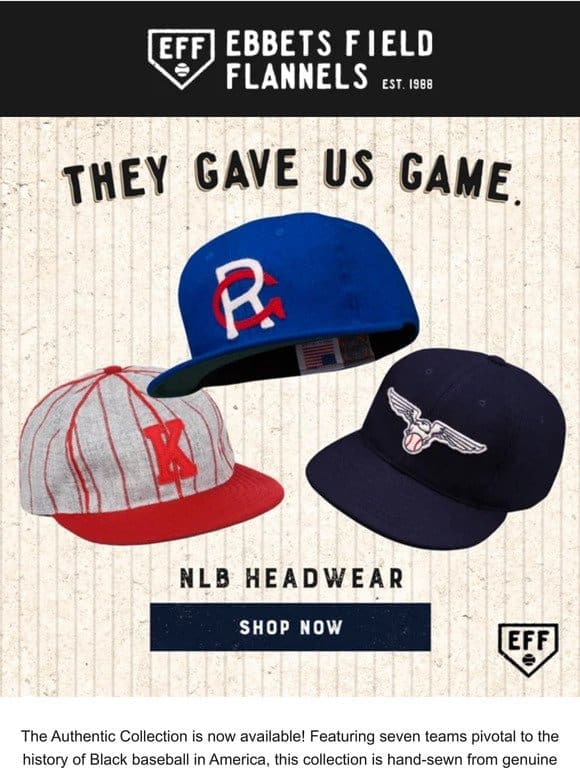 They Gave Us Game | NLB Headwear