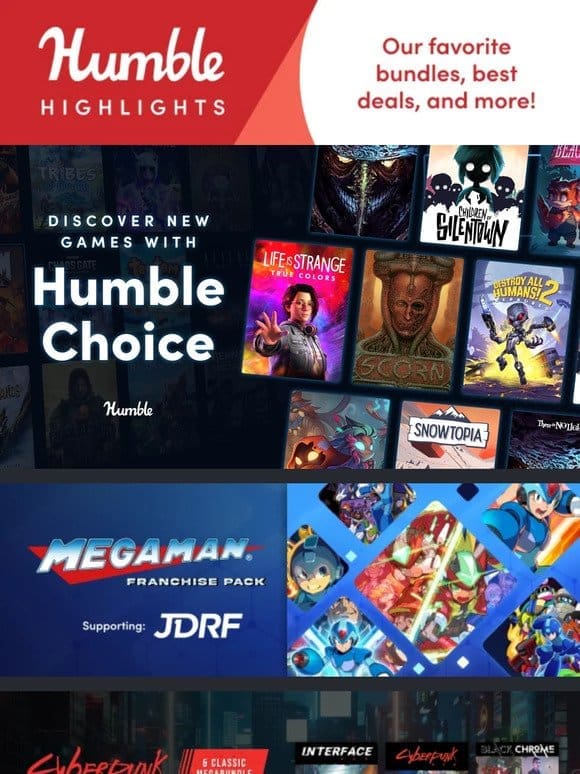 This week at Humble: Mega Man franchise pack & more!