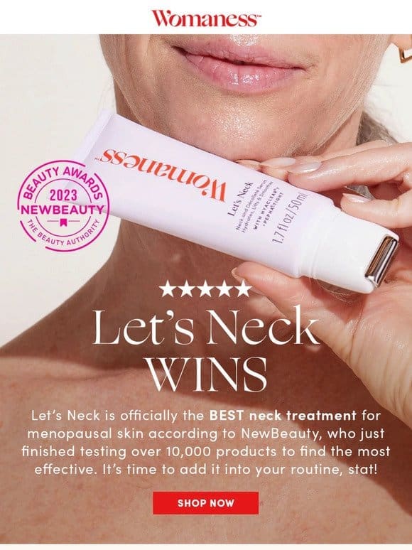 Transform your neck with this award-winning cult-fave ✨