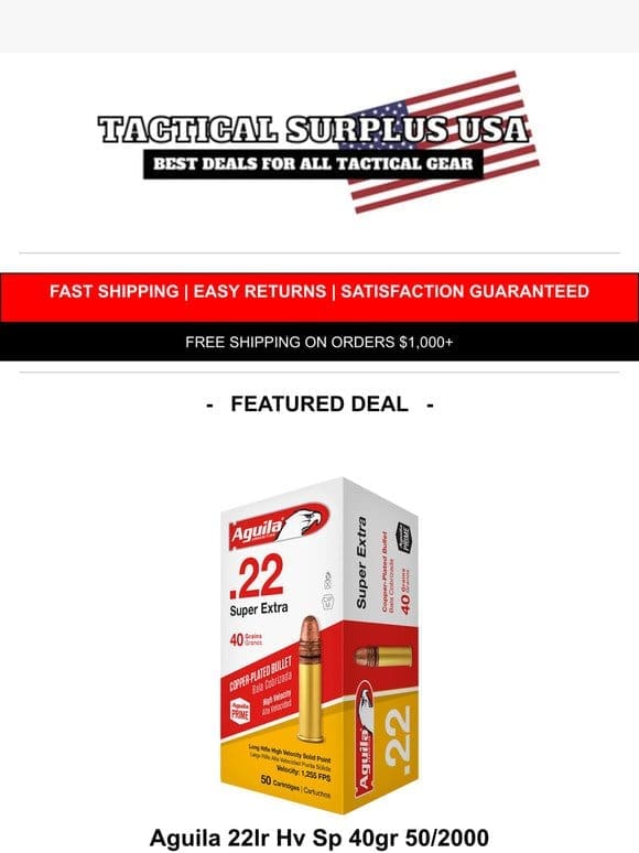 Trending   22LR Ammo Selling FAST