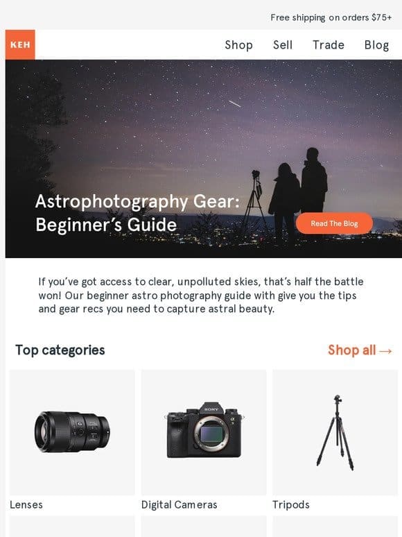 Try out astro photography ⭐