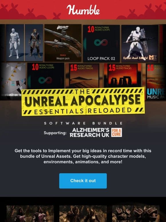 Two fresh bundles dropping today: Unreal Assets and Unity MMO models  ️