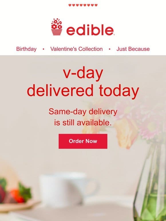 UPDATE: V-Day Delivery Still Available