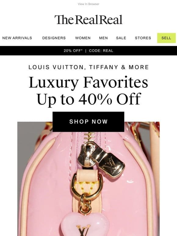 Up to 40% off Dior?