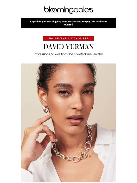 V-Day gifts from David Yurman