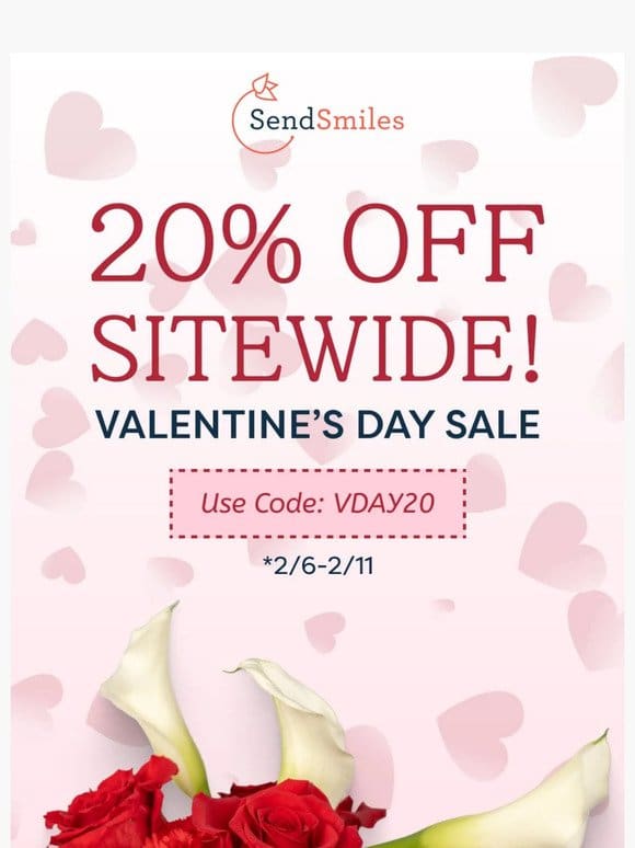 Valentine’s Day Sale Starts NOW❣️