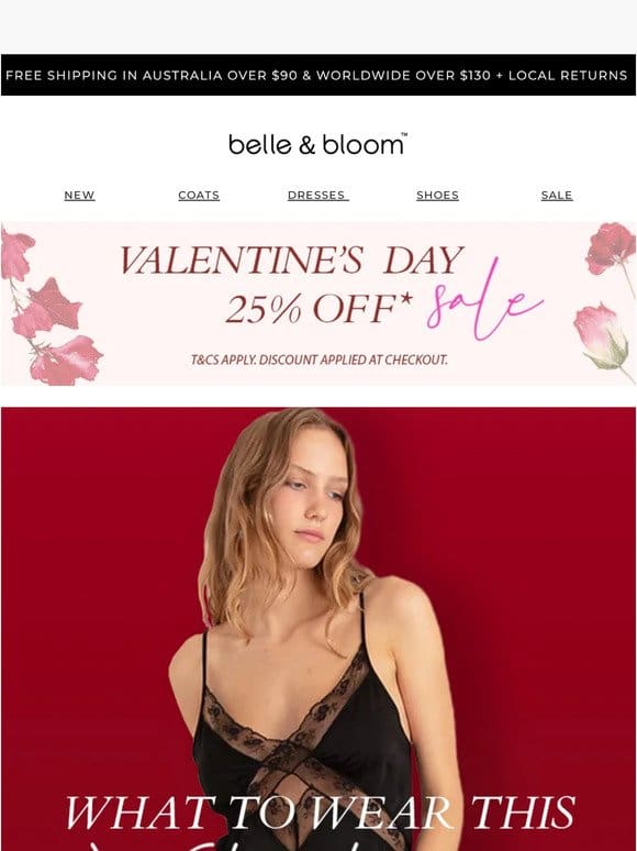 Valentine’s Day Treat – 25% OFF