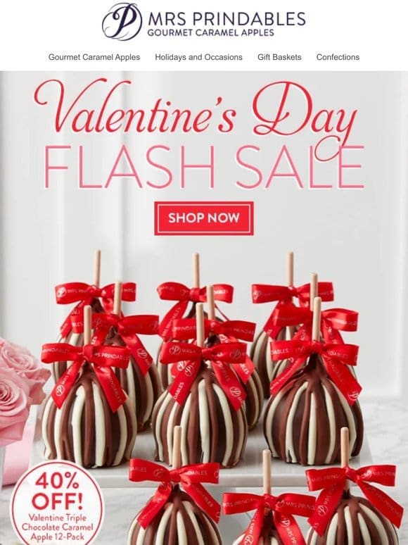 Valentine’s Flash Sale