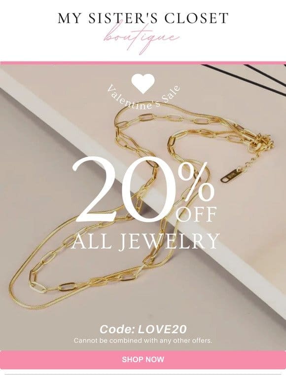 Valentine’s Sale