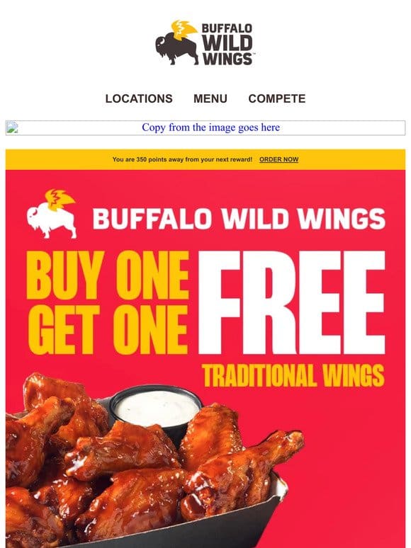 Who says no to free wings?​