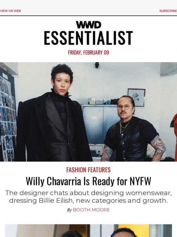 Willy Chavarria Is Ready for NYFW