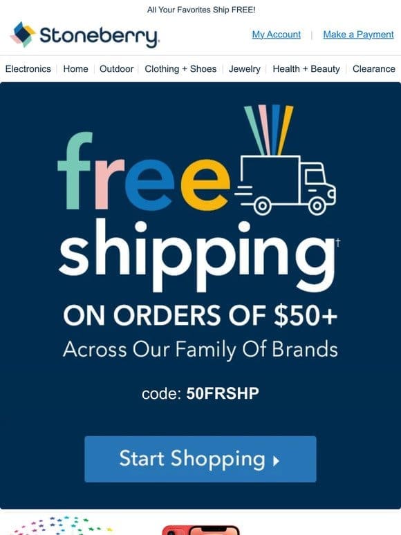 Wishing For Free Shipping? Boom， Granted!