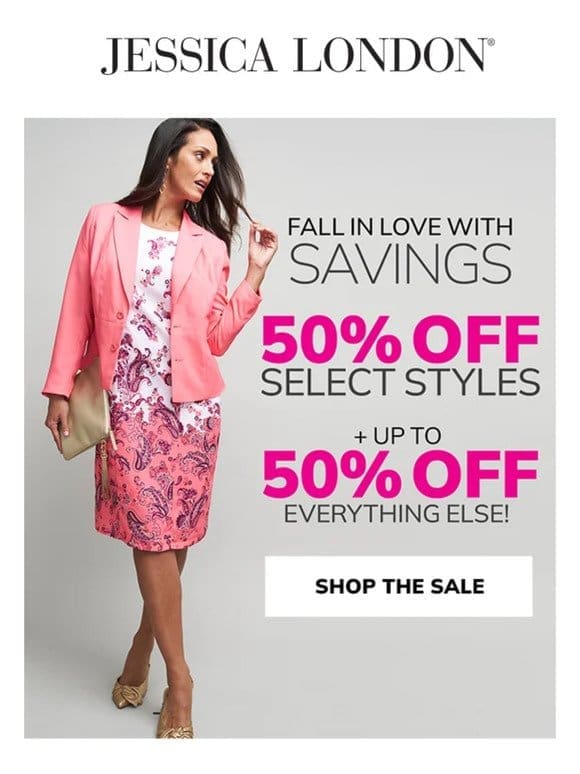 You + 50% Off =