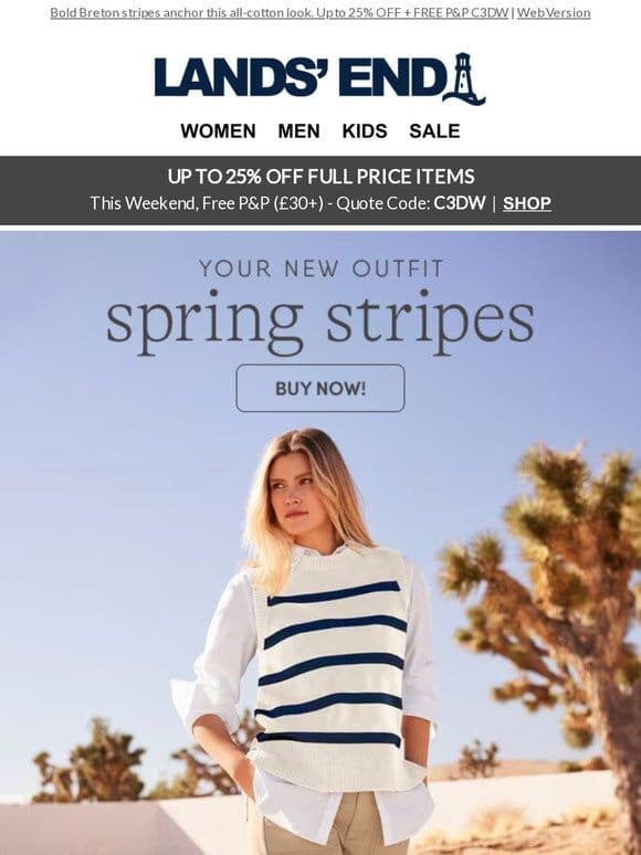 Your new spring outfit is here!