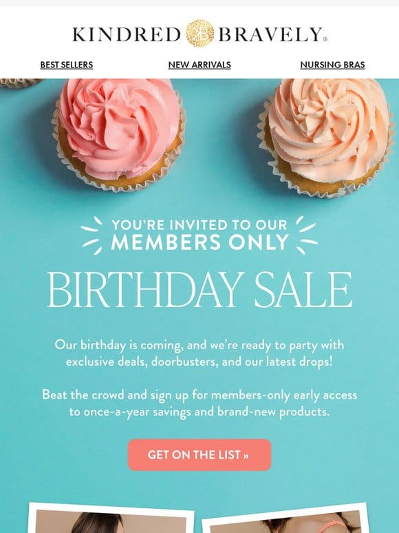 You’re invited to our Members Only Birthday Sale!