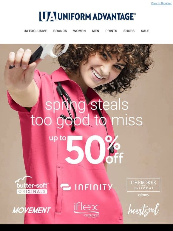 Uniform Advantage Email Newsletters Latest Sales, Deals & Coupons