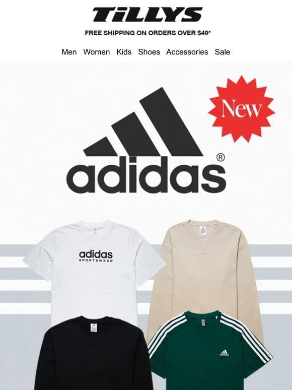 adidas /// new arrivals