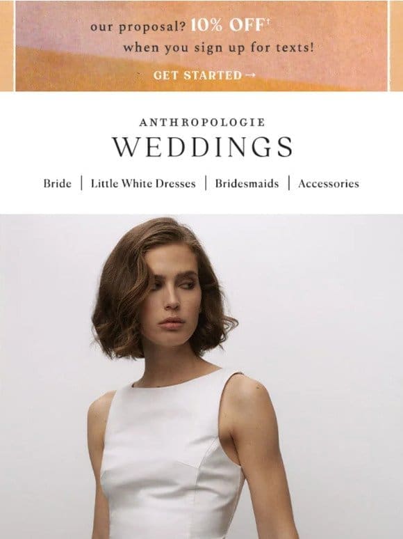 itty bitty beauties for brides (+ guests!)