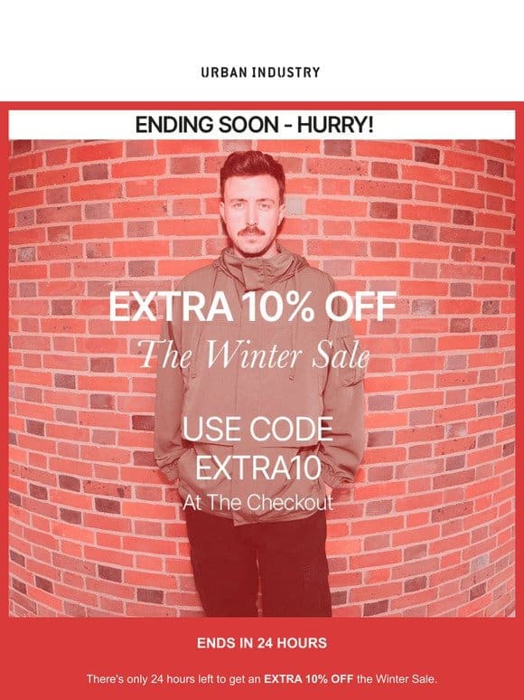 ⏰ ENDING SOON – Hurry! There’s Still Time For An Extra 10% OFF Sale ⏰