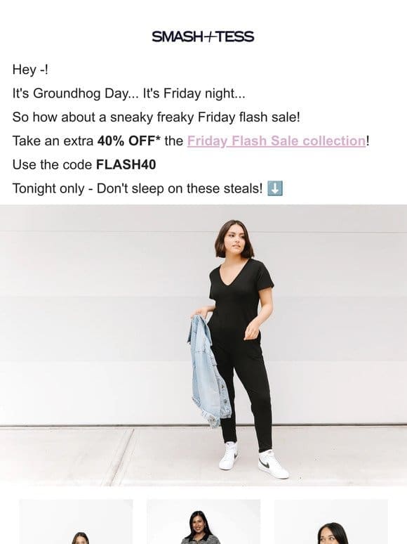 ⚡ FRIDAY FLASH SALE!