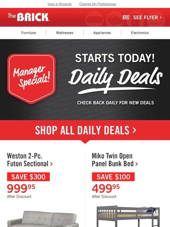 14-Day Deals Begins Now – New Deals Daily!