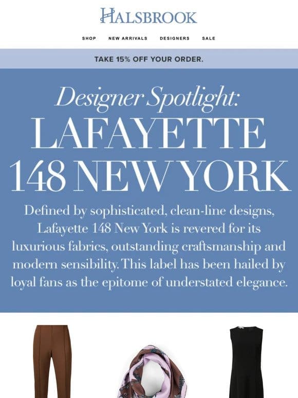 15% Off Lafayette 148 New York