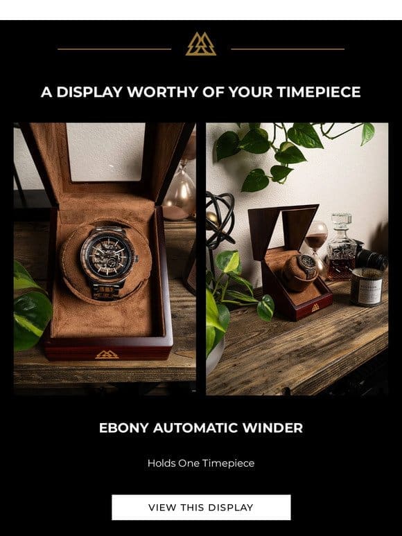 2 Displays to Show Off Your Timepiece