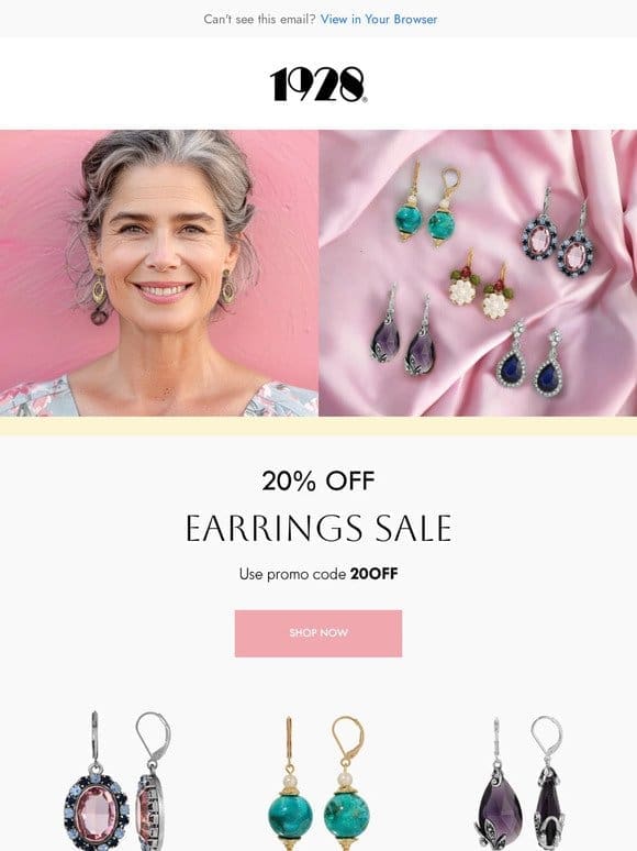 20% OFF ALL EARRINGS ❗