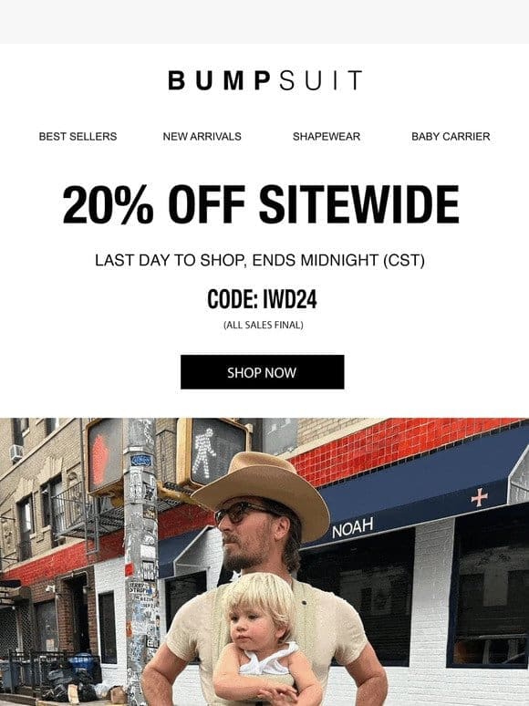 20% OFF for only 4 more hours… ️