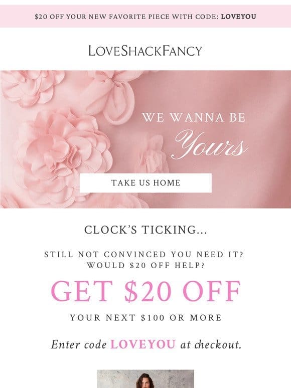 $20 Off Is Waiting For You