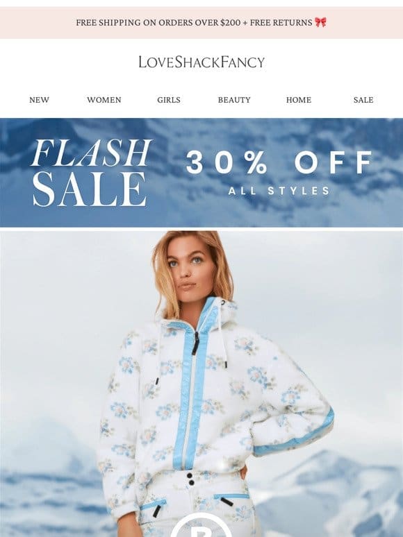 30% Off LoveShackFancy x Bogner FIRE + ICE