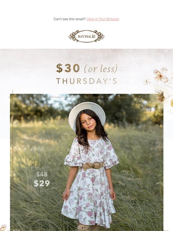 $30 or Less Thursday Is Back!