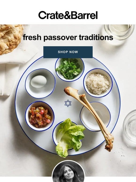 A fresh take on Passover traditions →