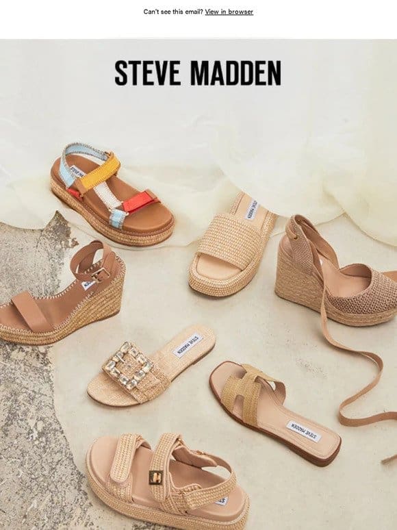 All The Sandals You’re Dreaming Of
