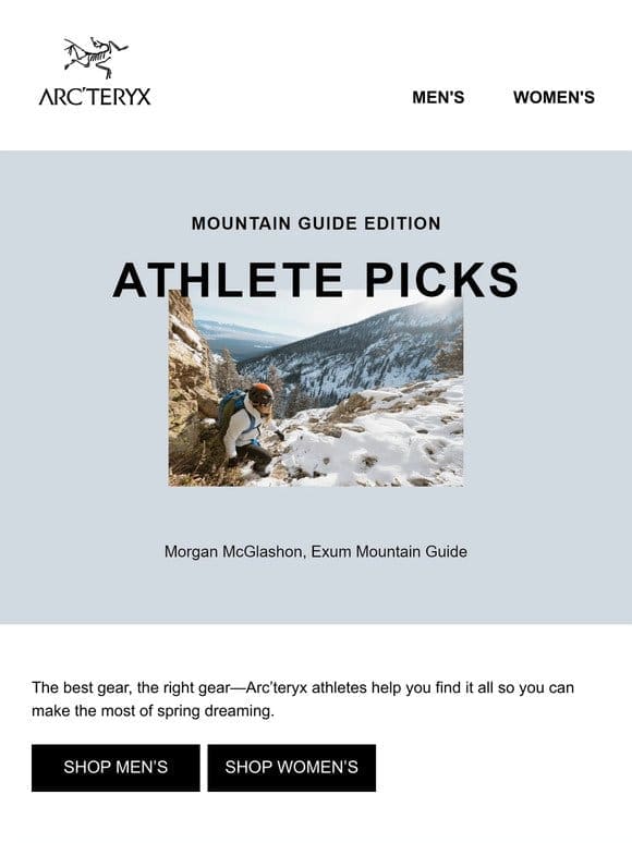 Athlete’s Picks: Exum Mountain Guide Edition